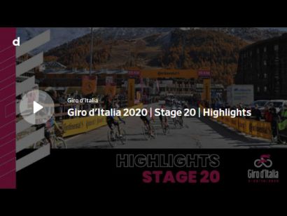 Giro de Italia 2020: Vídeo resumen de la etapa 20
