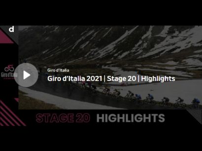Giro de Italia 2021: Vídeo resumen de la etapa 20