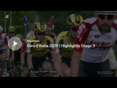 Giro de Italia 2019: Vídeo resumen de la etapa 3