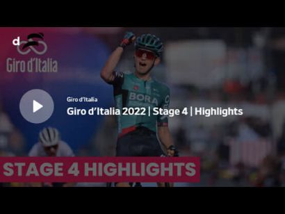 Giro de Italia 2022: Vídeo resumen de la etapa 4