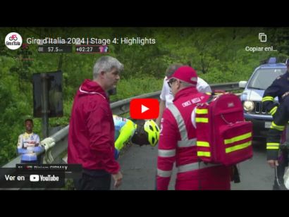 Giro de Italia 2024: Vídeo resumen de la 4ª etapa