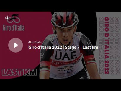 Giro de Italia 2022: Vídeo del último kilómetro de la etapa 7