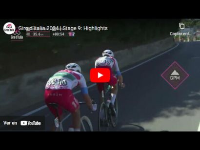 Giro de Italia 2024: Vídeo resumen de la 9ª etapa