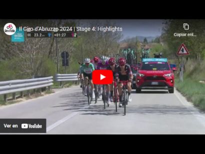 Giro de los Abruzos 2024: Vídeo resumen de la 4ª etapa (última)
