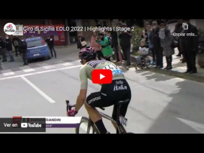 Giro de Sicilia 2022: Vídeo resumen de la etapa 2
