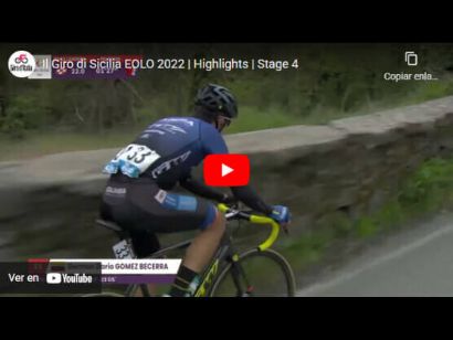 Giro de Sicilia 2022: Vídeo resumen de la etapa 4 (última)