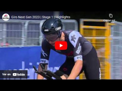 Giro Next Gen 2023: Vídeo resumen de la primera etapa