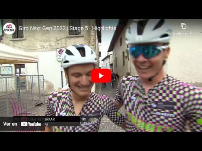 Giro Next Gen 2023: Vídeo resumen de la quinta etapa