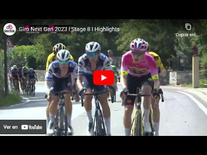 Giro Next Gen 2023: Vídeo resumen de la 8ª etapa