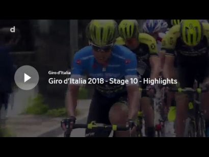 Giro de Italia: Vídeo resumen etapa 10