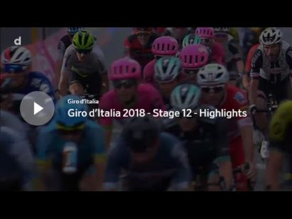 Giro de Italia: Vídeo resumen etapa 12