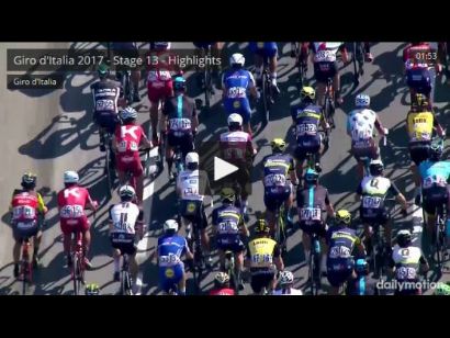 Giro de Italia: Vídeo resumen de la decimotercera etapa del Giro