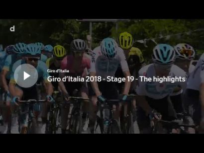 Giro de Italia: Vídeo resumen etapa 19