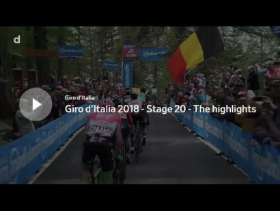 Giro de Italia: Vídeo resumen etapa 20