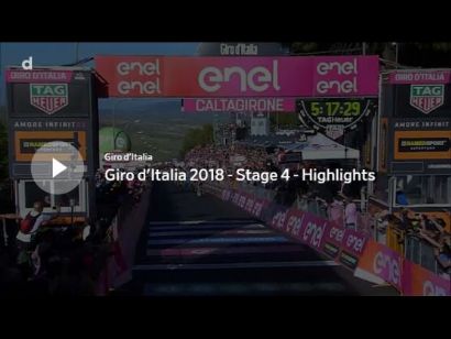 Giro de Italia: Vídeo resumen etapa 4