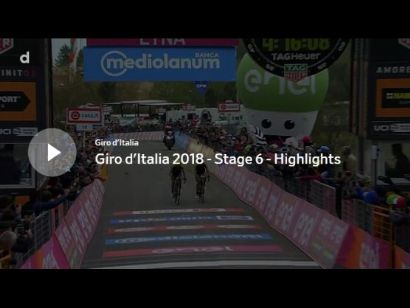 Giro de Italia: Vídeo resumen etapa 6