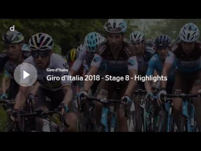 Giro de Italia: Vídeo resumen etapa 8