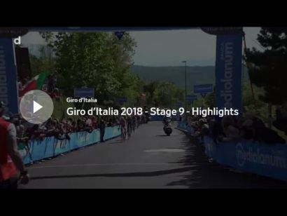 Giro de Italia: Vídeo resumen etapa 9