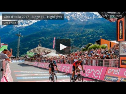 Giro de Italia: Vídeo resumen de la etapa 16