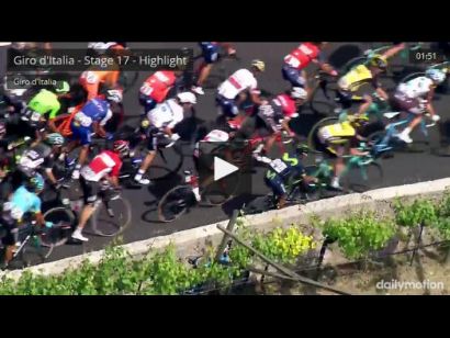 Giro de Italia: Vídeo resumen de la etapa 17 del Giro