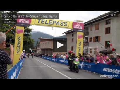 Giro de Italia: Vídeo resumen de la 19ª etapa del Giro de Italia
