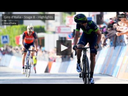 Giro de Italia: Vídeo resumen de la octava etapa del Giro