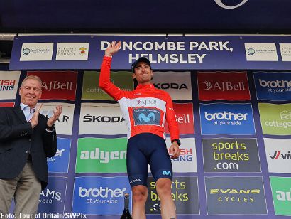 Gonzalo Serrano (Movistar) defenderá el título en el Tour de Gran Bretaña en septiembre