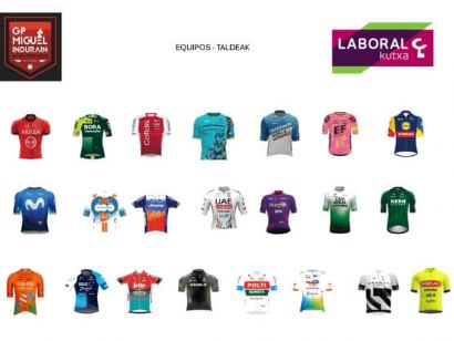 Listado oficial de ciclistas inscritos en el Gran Premio Miguel Induráin 2024