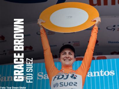 Grace Brown se hace con el Tour Down Under Femenino tras ganar la última etapa