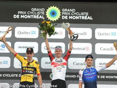 Gran Premio de Montreal: Pogacar se impone a Van Aert a dos semanas del Mundial