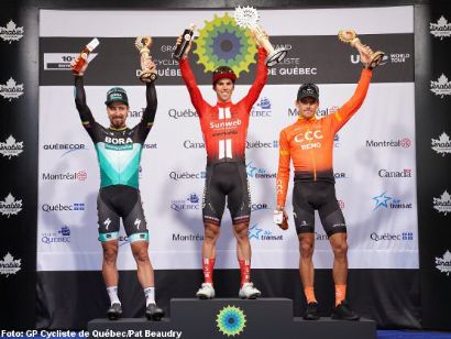 Michael Matthews revalida el título en el Gran Premio de Quebec