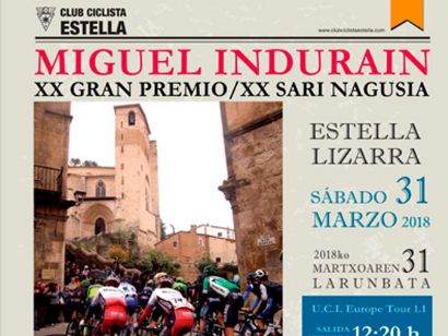 Clasificaciones completas del Gran Premio Miguel Indurain 2018