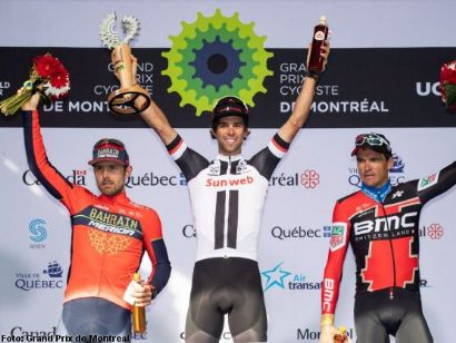 Michael Matthews también se adjudica el Gran Premio de Ciclismo de Montreal