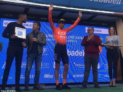 Vuelta a la Comunidad Valenciana: Van Avermaet gana la tercera, Boasson Hagen sigue líder
