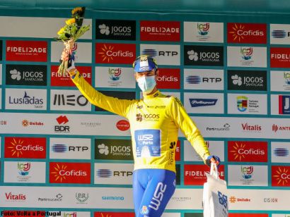 Gustavo Veloso, primer líder de la Vuelta a Portugal