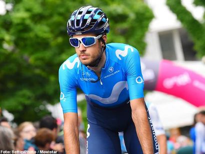 Héctor Carretero único español en el "siete" de Movistar para Il Lombardía