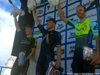 Herald Sun Tour: Lasse Norman Hansen gana la primera etapa y es el nuevo líder