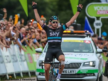 Tour de Gran Bretaña: Stannard gana la tercera etapa y Vermote sigue líder