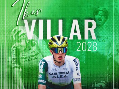 El joven ciclista navarro Iker Villar debutará como profesional en Caja Rural-Seguros RGA
