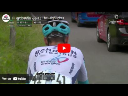 Vídeo resumen de Il Lombardía 2024