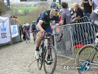Imanol Erviti logra un histórico séptimo puesto en el Tour de Flandes