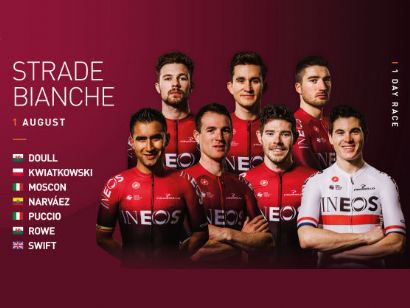 Narváez, en el Ineos que lidera Kwiatkowski para la Strade Bianche