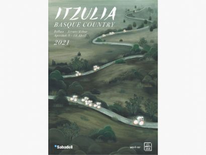 La Itzulia presenta su cartel oficial, elaborado por Miren Asiain Lora