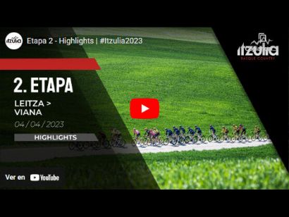 Itzulia-Vuelta al País Vasco 2023: Vídeo resumen de la 2ª etapa