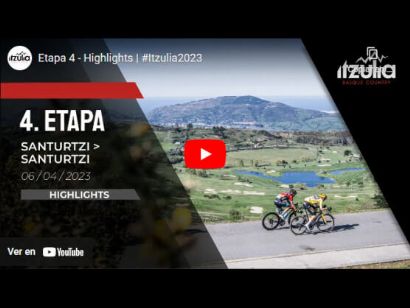 Itzulia-Vuelta al País Vasco 2023: Vídeo resumen de la 4ª etapa