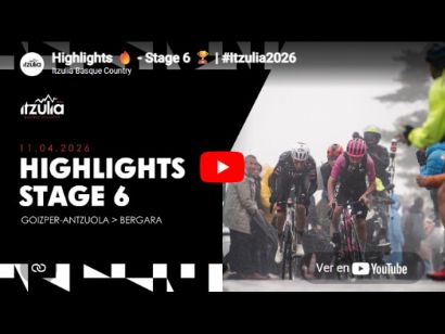 V�deo resumen de la 6� etapa de la Itzulia-Vuelta al Pa�s Vasco 2026 (�ltima)