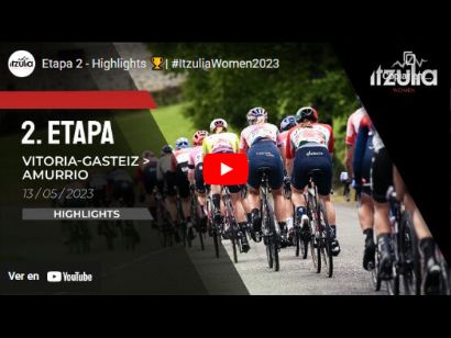 Itzulia Women 2023: Vídeo resumen de la 2ª etapa
