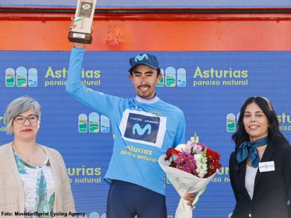 Vuelta a Asturias: Iván Ramiro Sosa: "Ahora tenemos este liderato y la idea es defenderlo"