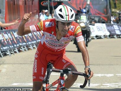 Vuelta a Burgos: Iván Sosa: "Ha sido un triunfo muy bonito para seguir creciendo"