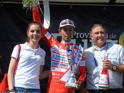 Iván Sosa se adjudica la Vuelta a Burgos tras ganar la última etapa